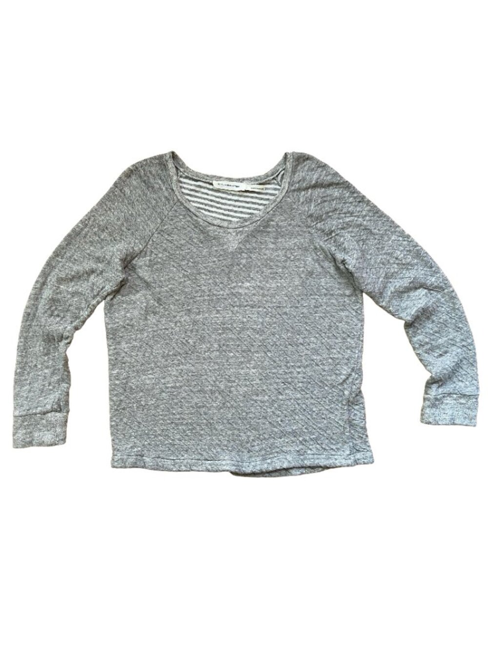 ISABEL MARANT ETOILE HEATHER GREY SOFT TOP T-SHIRT